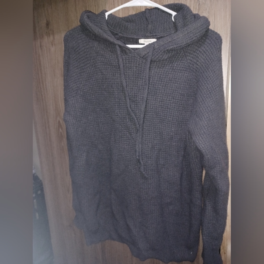 Maurices Charcoal Knit Sweater